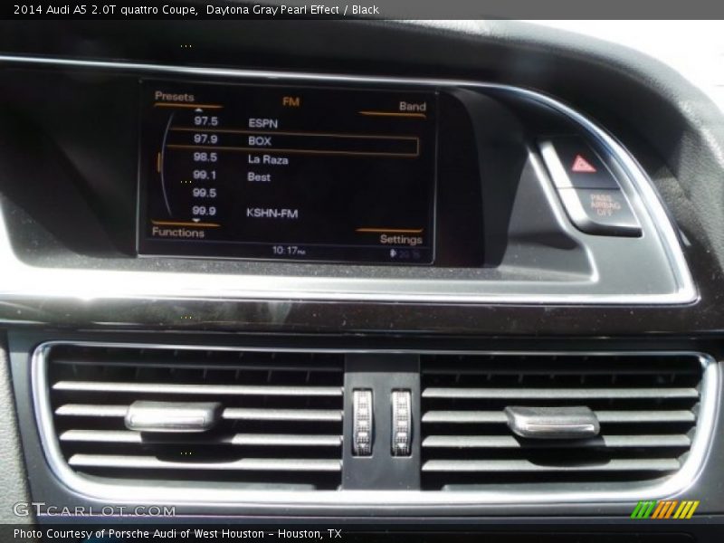 Daytona Gray Pearl Effect / Black 2014 Audi A5 2.0T quattro Coupe