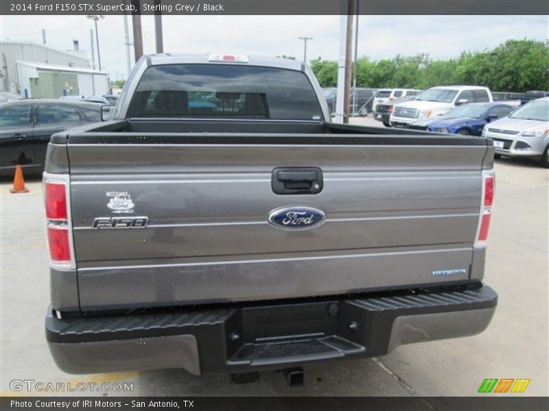 Sterling Grey / Black 2014 Ford F150 STX SuperCab
