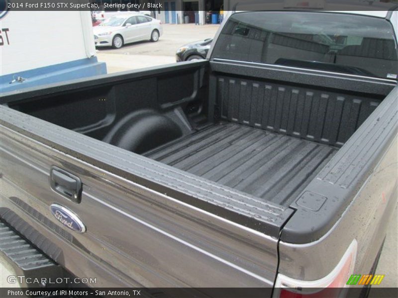 Sterling Grey / Black 2014 Ford F150 STX SuperCab