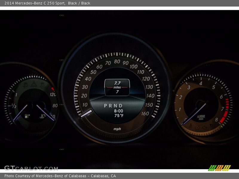 Black / Black 2014 Mercedes-Benz C 250 Sport