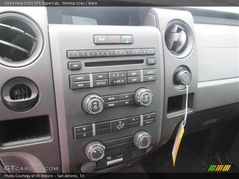 Sterling Grey / Black 2014 Ford F150 STX SuperCab
