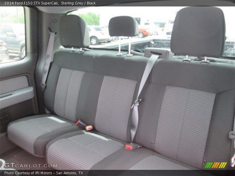 Sterling Grey / Black 2014 Ford F150 STX SuperCab