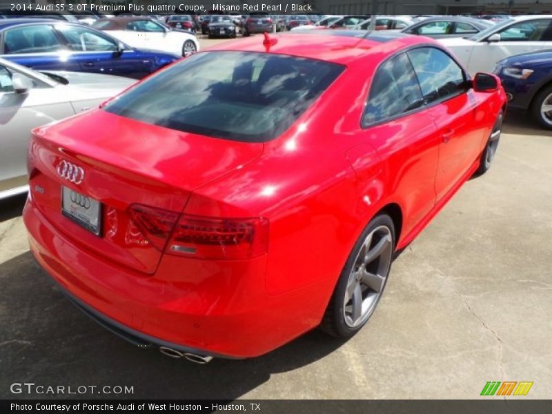 Misano Red Pearl / Black 2014 Audi S5 3.0T Premium Plus quattro Coupe