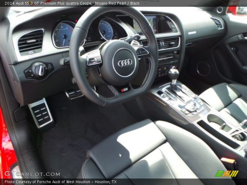  2014 S5 3.0T Premium Plus quattro Coupe Black Interior