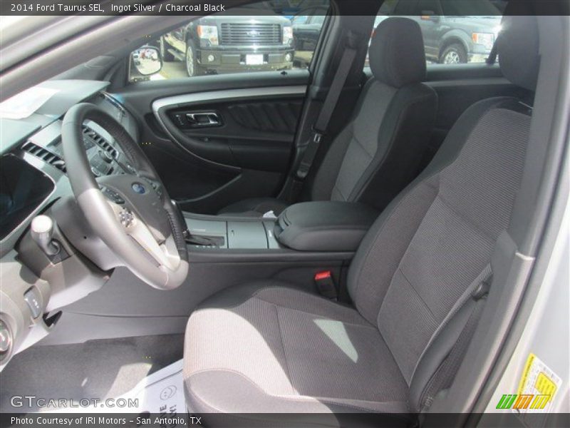 Ingot Silver / Charcoal Black 2014 Ford Taurus SEL