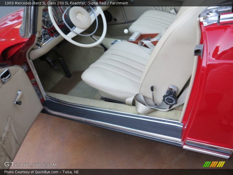 Front Seat of 1969 SL Class 280 SL Roadster
