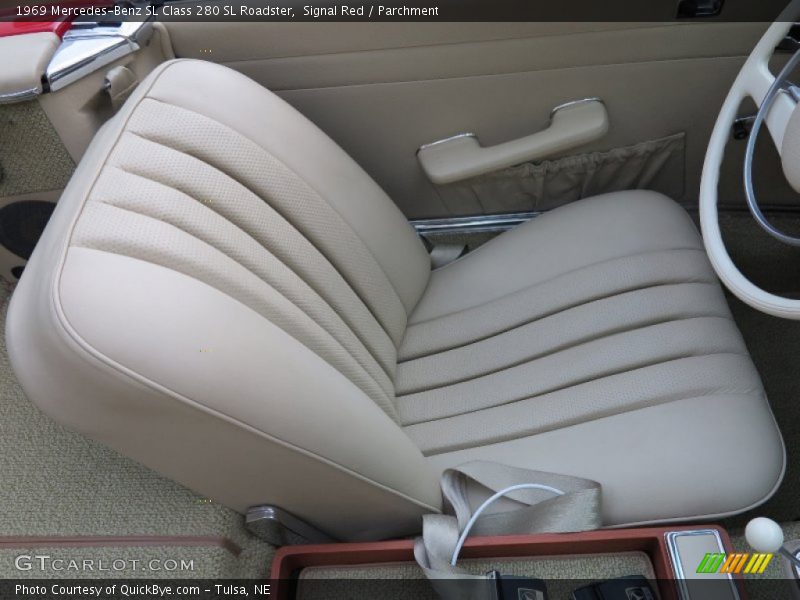 Front Seat of 1969 SL Class 280 SL Roadster