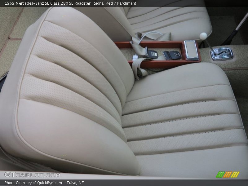 Front Seat of 1969 SL Class 280 SL Roadster