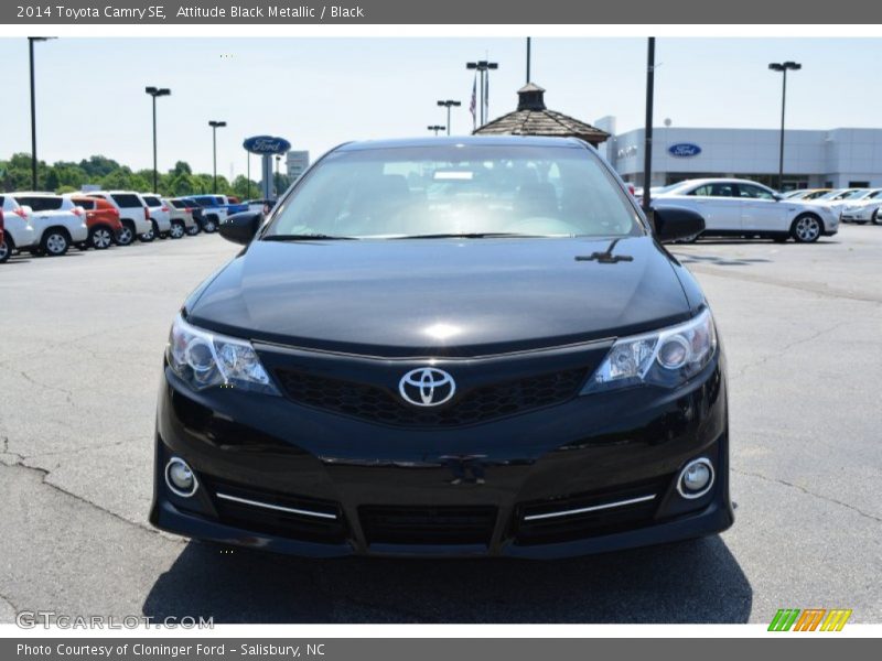 Attitude Black Metallic / Black 2014 Toyota Camry SE