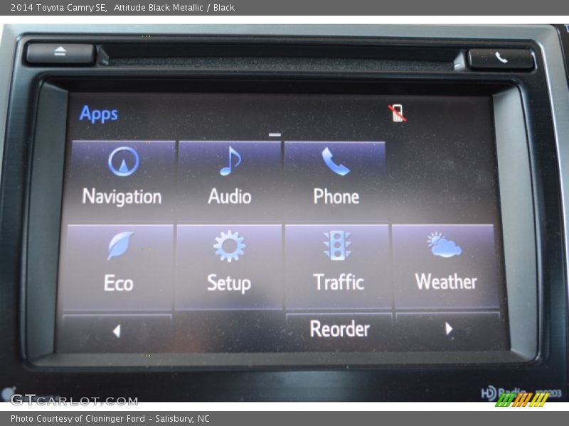 Attitude Black Metallic / Black 2014 Toyota Camry SE