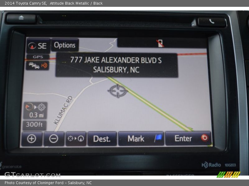 Attitude Black Metallic / Black 2014 Toyota Camry SE