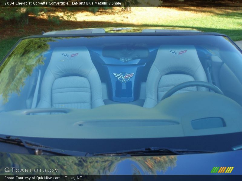 LeMans Blue Metallic / Shale 2004 Chevrolet Corvette Convertible