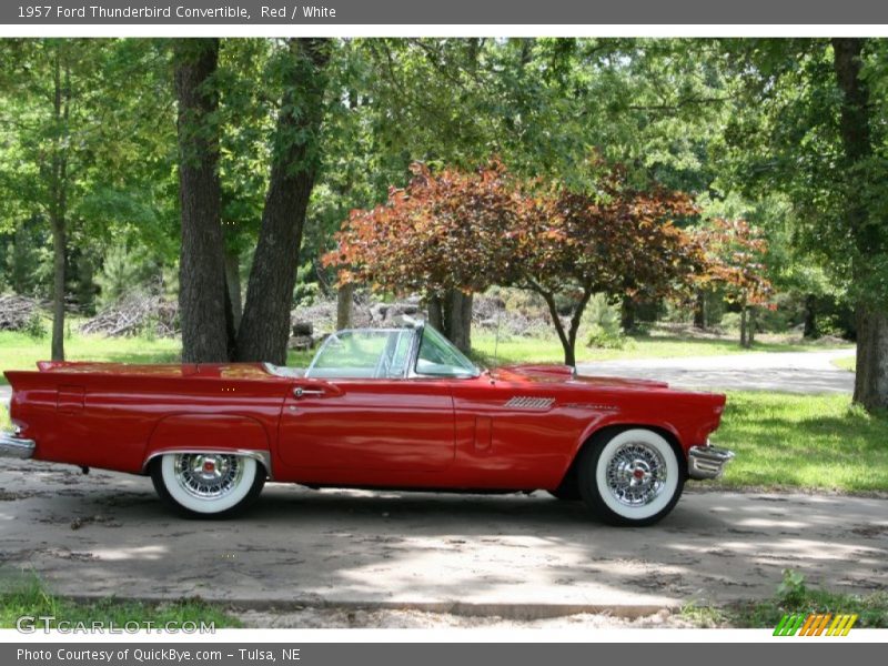  1957 Thunderbird Convertible Red