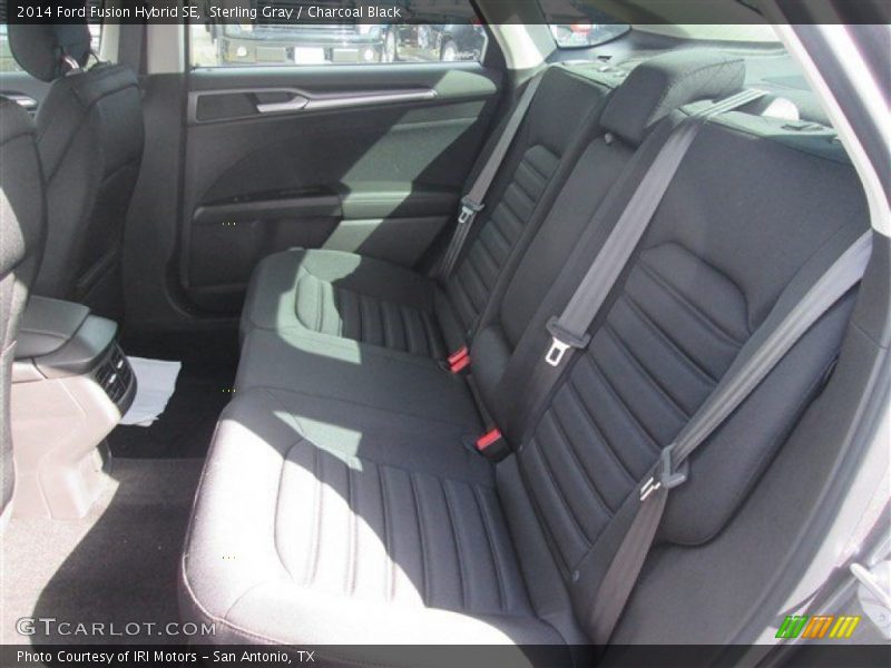 Sterling Gray / Charcoal Black 2014 Ford Fusion Hybrid SE