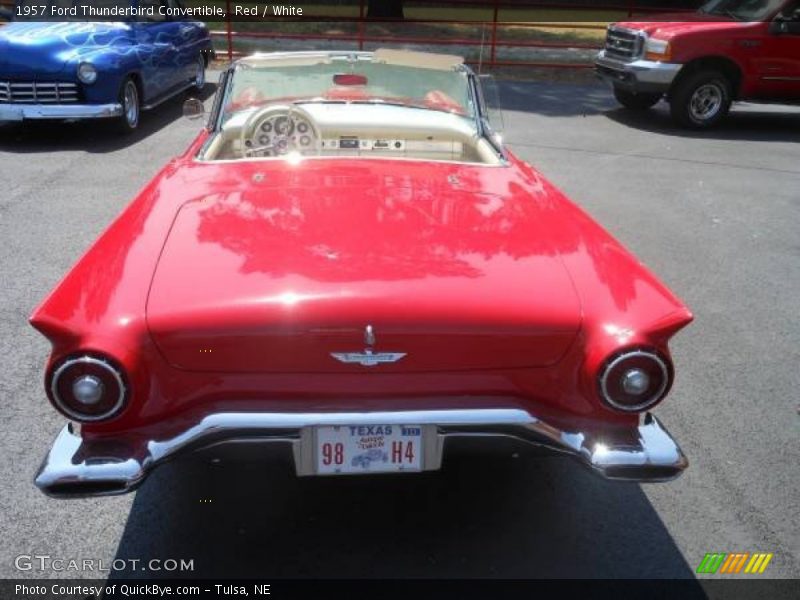 Red / White 1957 Ford Thunderbird Convertible