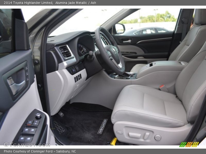 Alumina Jade Metallic / Ash 2014 Toyota Highlander Limited