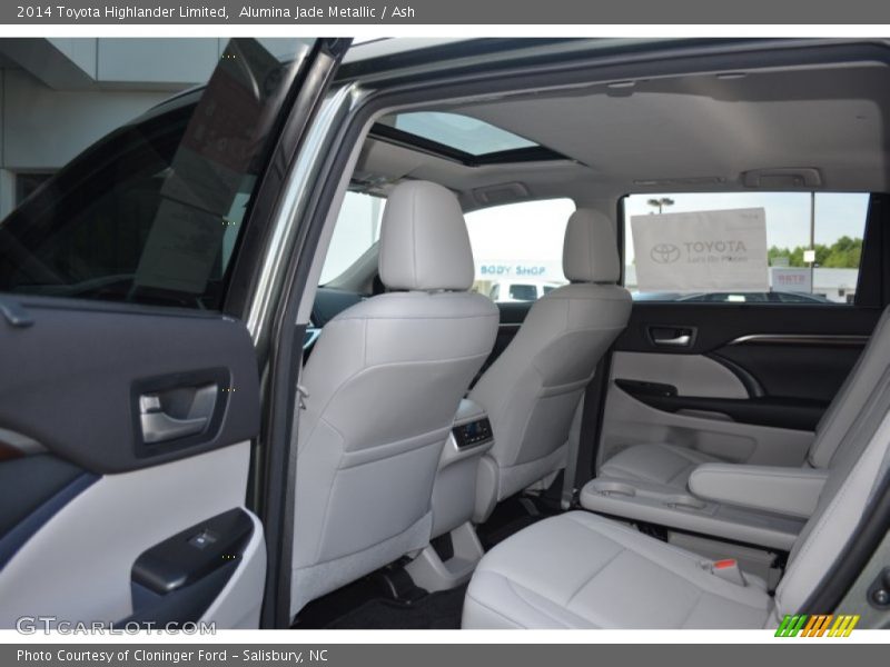 Alumina Jade Metallic / Ash 2014 Toyota Highlander Limited