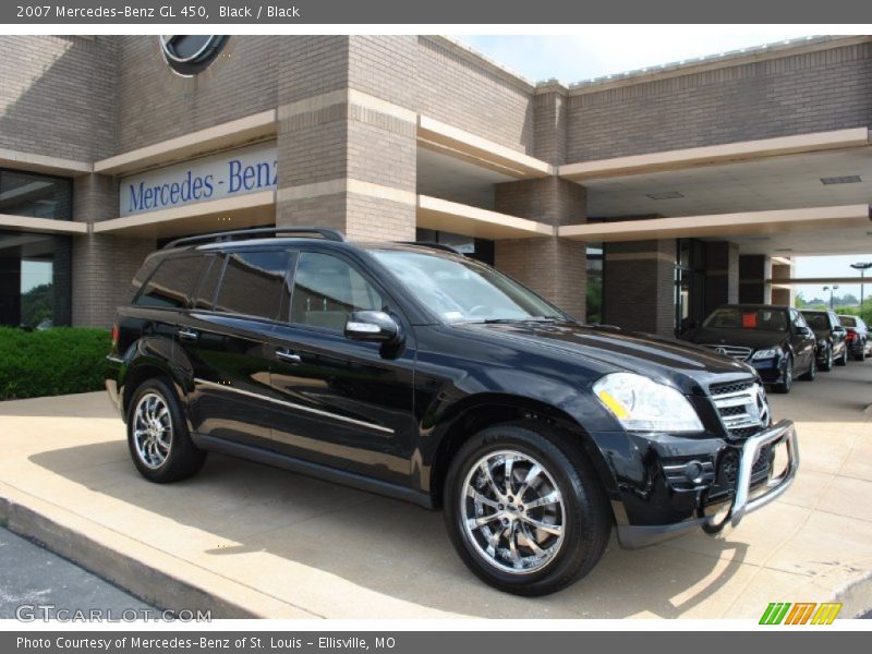 Black / Black 2007 Mercedes-Benz GL 450
