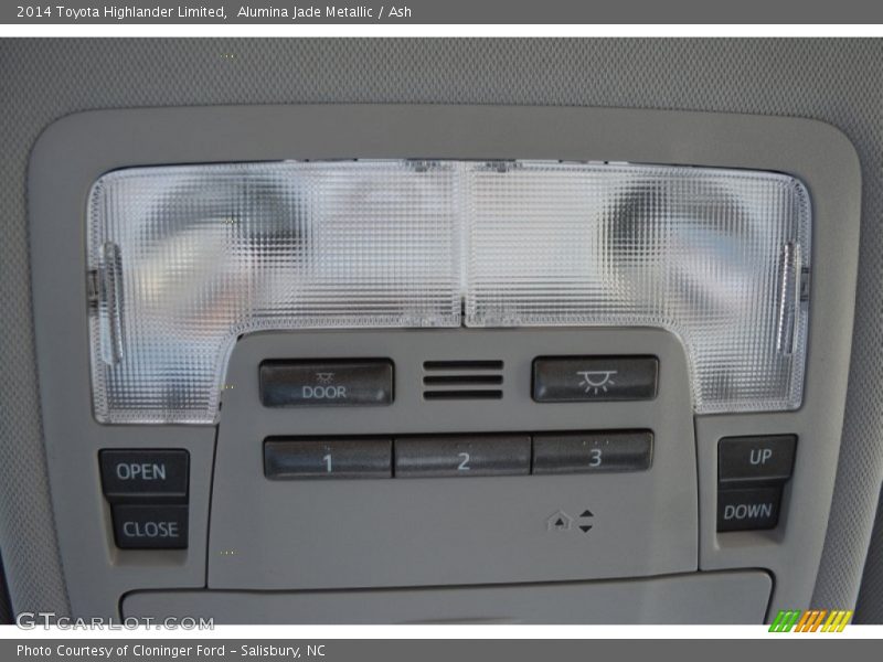 Alumina Jade Metallic / Ash 2014 Toyota Highlander Limited