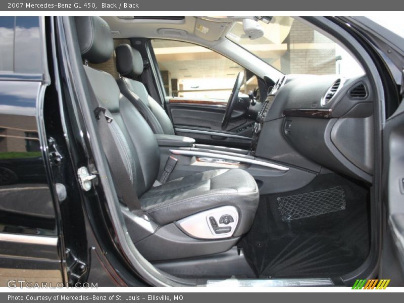 Black / Black 2007 Mercedes-Benz GL 450