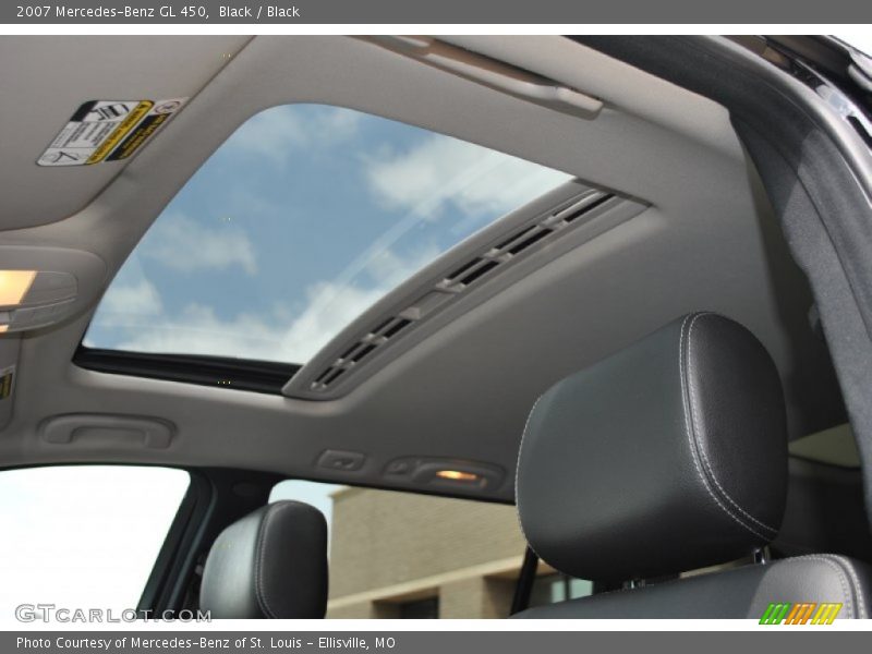Black / Black 2007 Mercedes-Benz GL 450