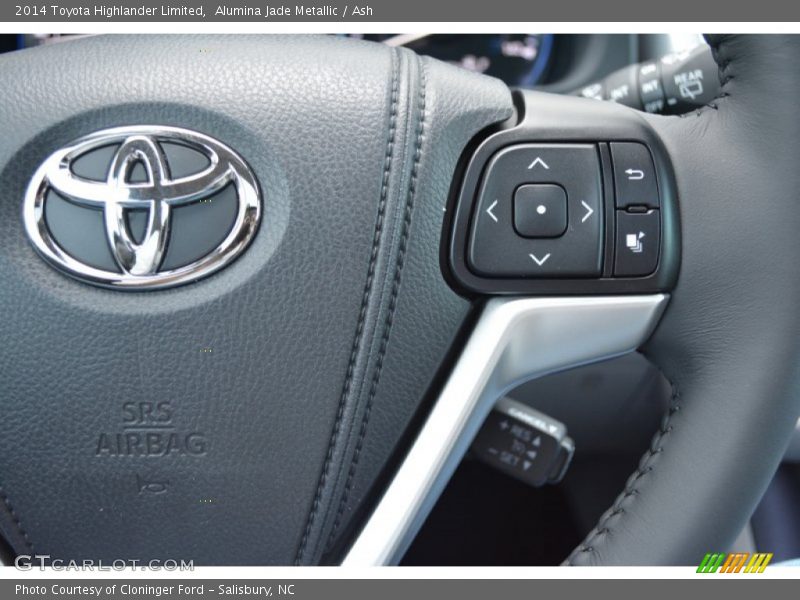 Controls of 2014 Highlander Limited