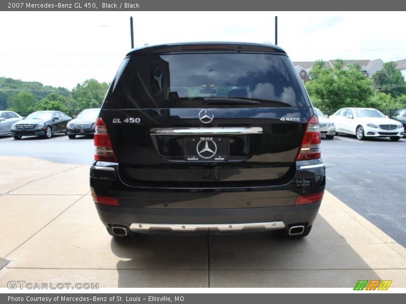 Black / Black 2007 Mercedes-Benz GL 450