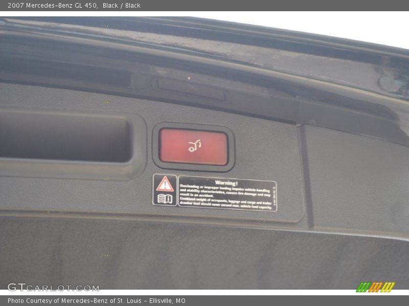 Black / Black 2007 Mercedes-Benz GL 450