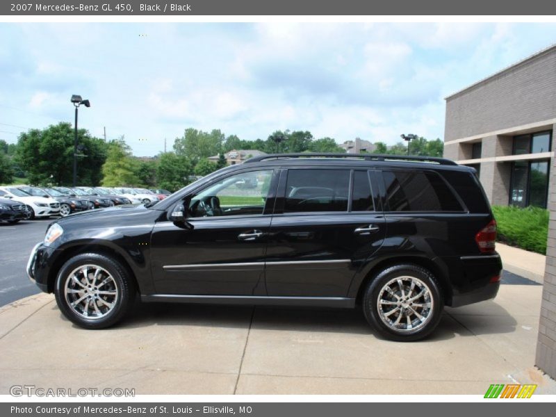 Black / Black 2007 Mercedes-Benz GL 450