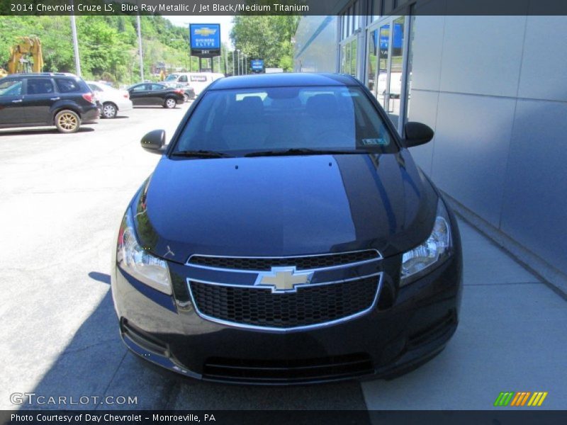 Blue Ray Metallic / Jet Black/Medium Titanium 2014 Chevrolet Cruze LS