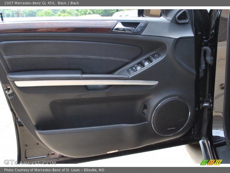 Black / Black 2007 Mercedes-Benz GL 450