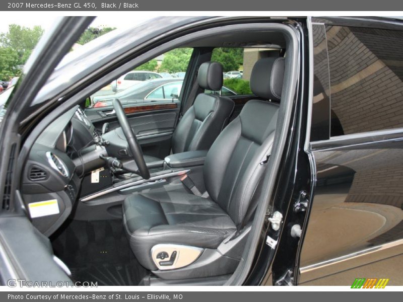 Black / Black 2007 Mercedes-Benz GL 450