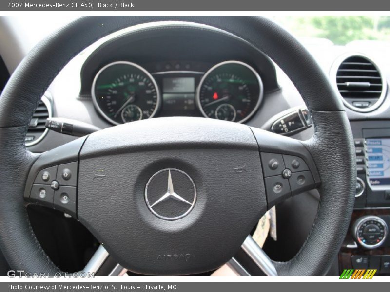 Black / Black 2007 Mercedes-Benz GL 450