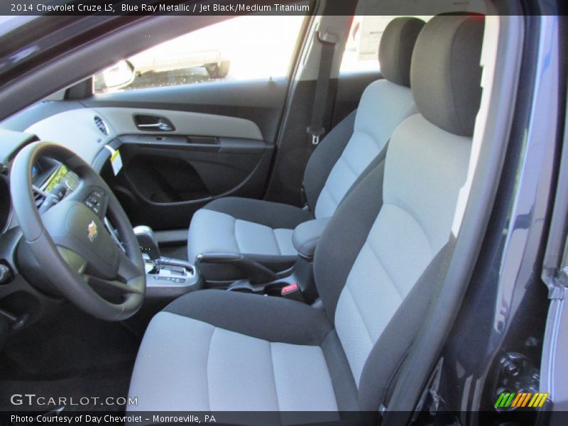 Blue Ray Metallic / Jet Black/Medium Titanium 2014 Chevrolet Cruze LS