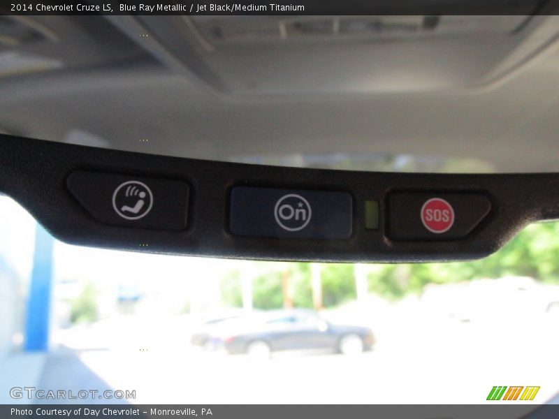 Blue Ray Metallic / Jet Black/Medium Titanium 2014 Chevrolet Cruze LS