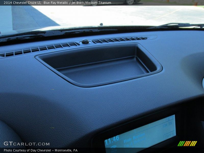 Blue Ray Metallic / Jet Black/Medium Titanium 2014 Chevrolet Cruze LS