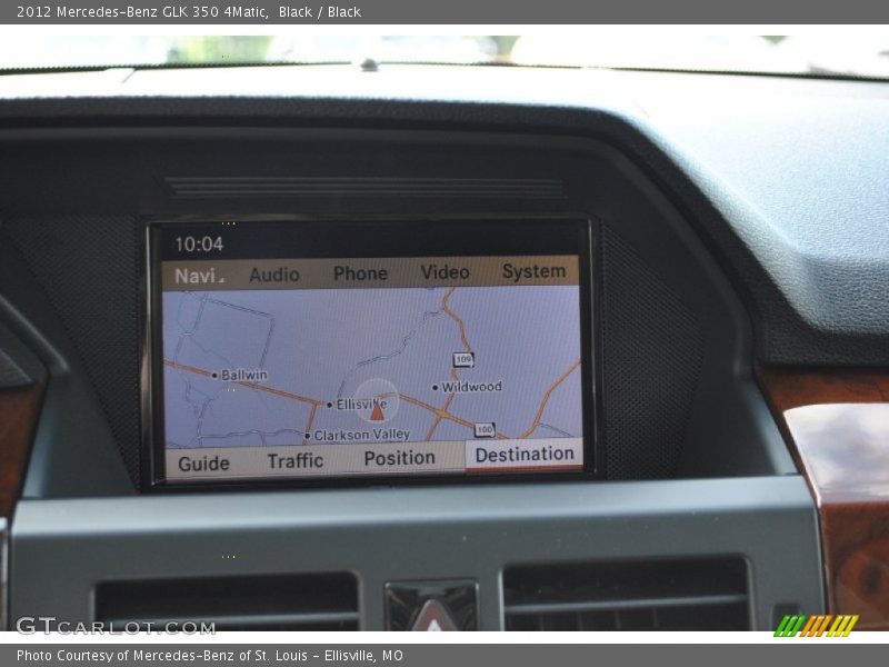 Black / Black 2012 Mercedes-Benz GLK 350 4Matic