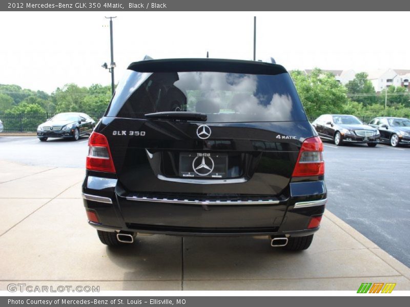 Black / Black 2012 Mercedes-Benz GLK 350 4Matic