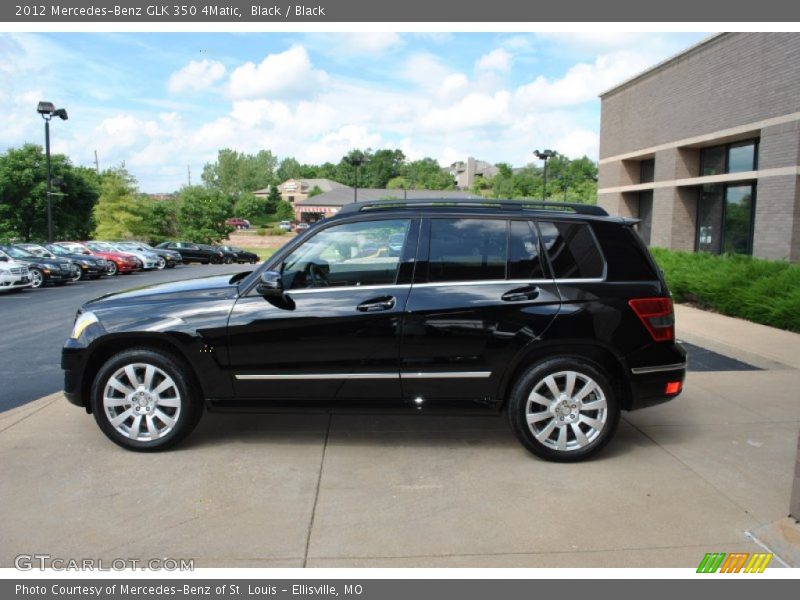 Black / Black 2012 Mercedes-Benz GLK 350 4Matic
