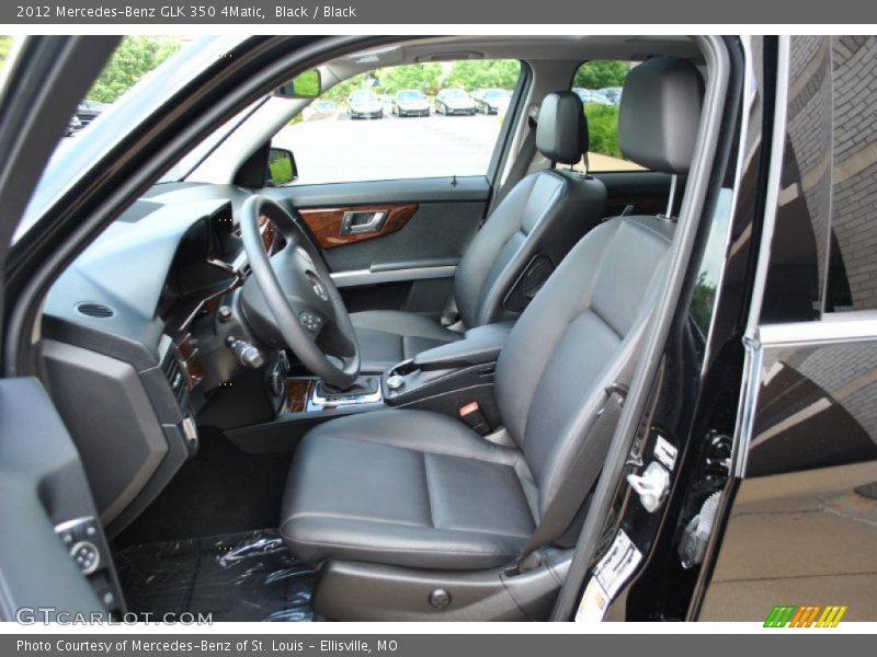Black / Black 2012 Mercedes-Benz GLK 350 4Matic