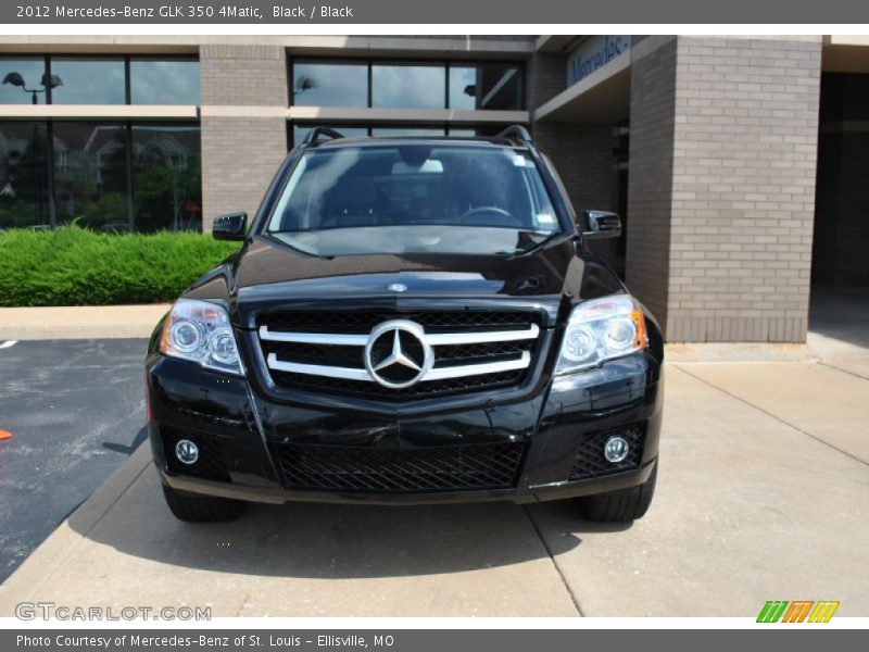 Black / Black 2012 Mercedes-Benz GLK 350 4Matic