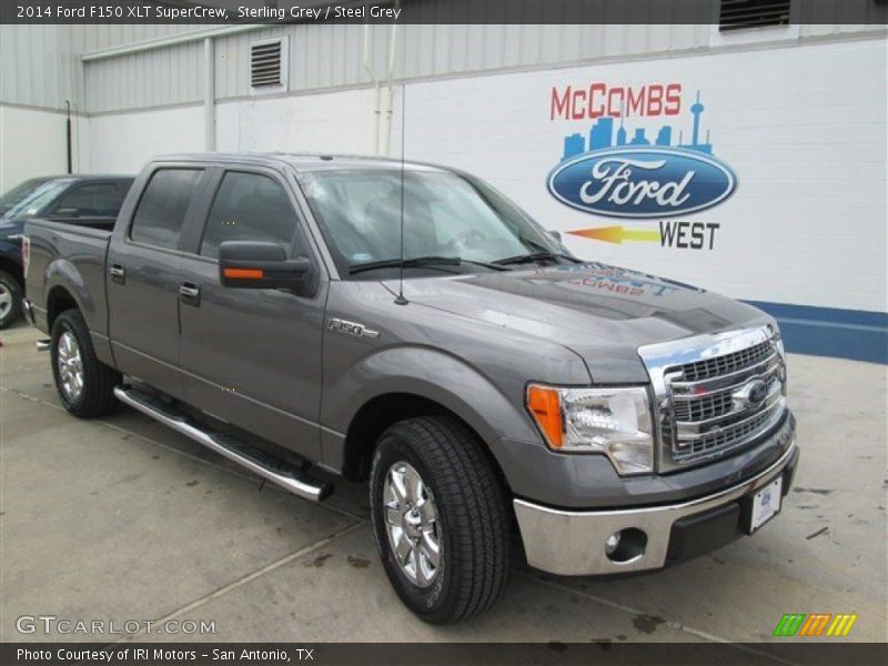 Sterling Grey / Steel Grey 2014 Ford F150 XLT SuperCrew