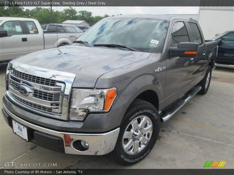 Sterling Grey / Steel Grey 2014 Ford F150 XLT SuperCrew