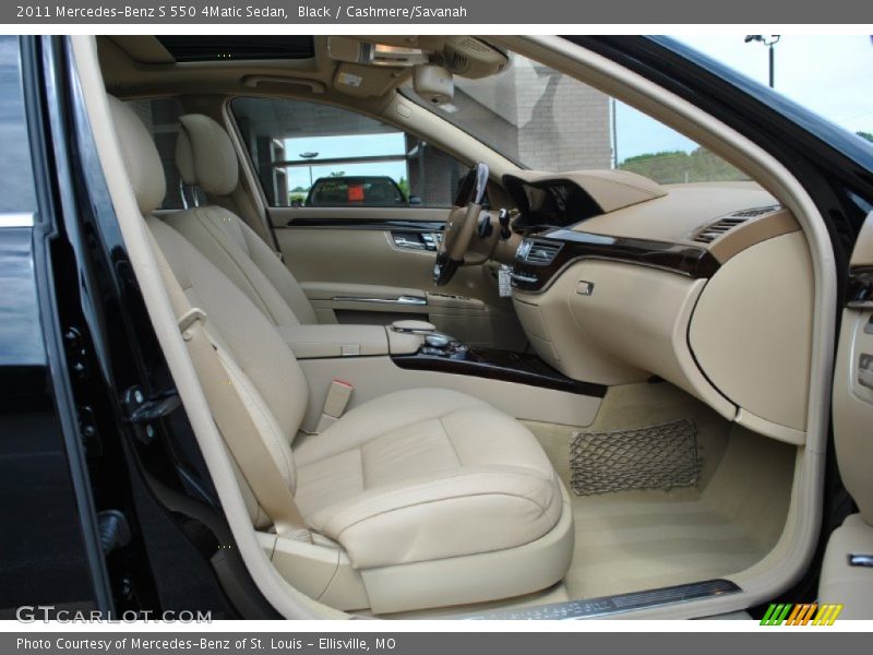 Black / Cashmere/Savanah 2011 Mercedes-Benz S 550 4Matic Sedan