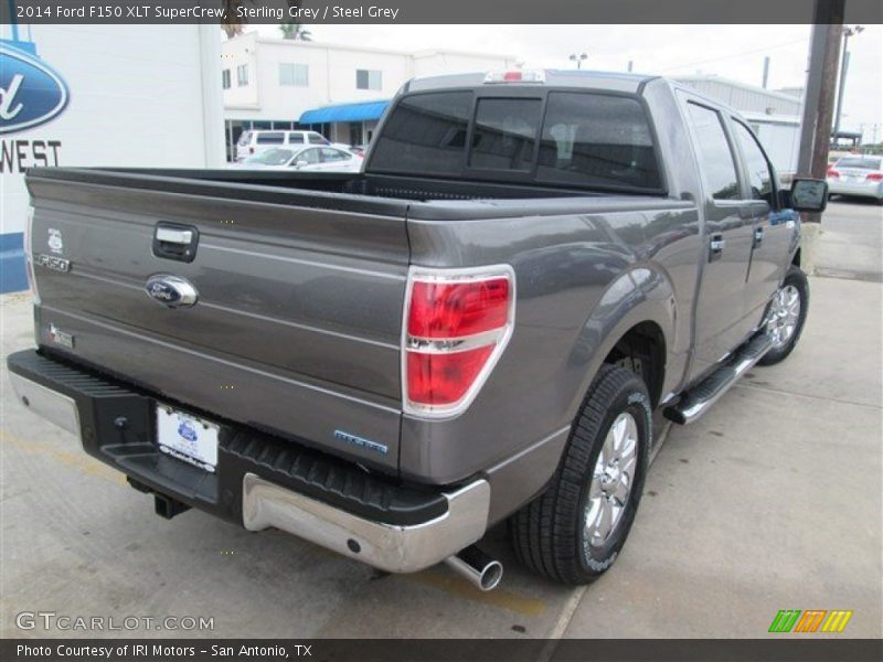 Sterling Grey / Steel Grey 2014 Ford F150 XLT SuperCrew