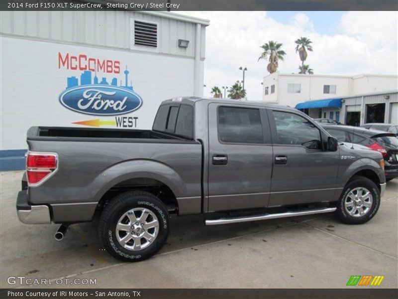 Sterling Grey / Steel Grey 2014 Ford F150 XLT SuperCrew