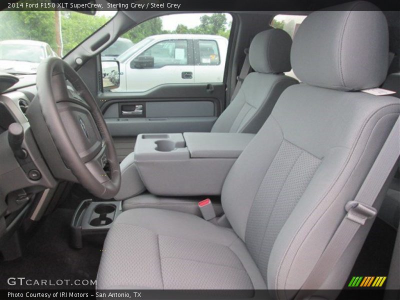 Sterling Grey / Steel Grey 2014 Ford F150 XLT SuperCrew