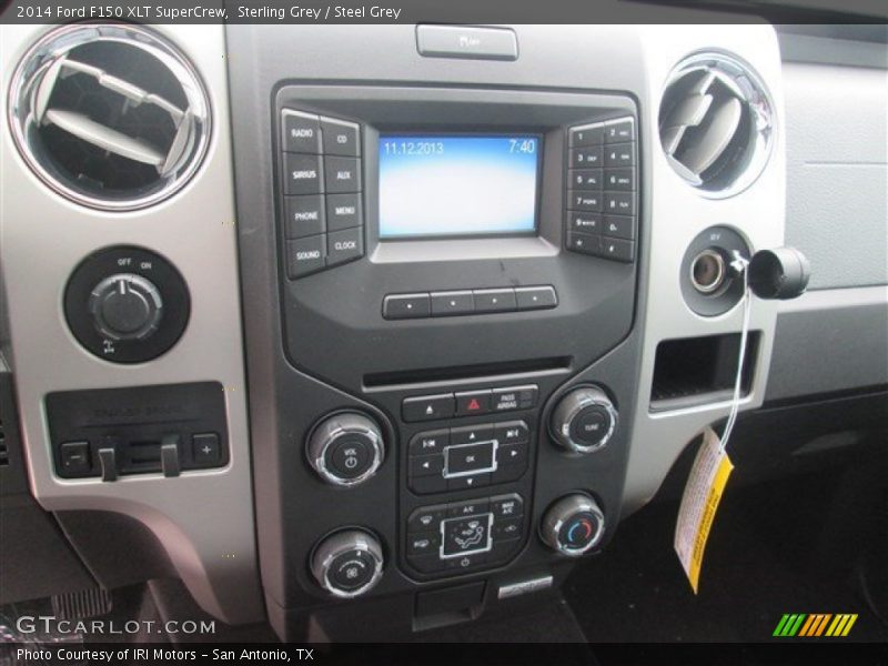 Sterling Grey / Steel Grey 2014 Ford F150 XLT SuperCrew
