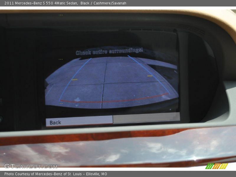 Black / Cashmere/Savanah 2011 Mercedes-Benz S 550 4Matic Sedan