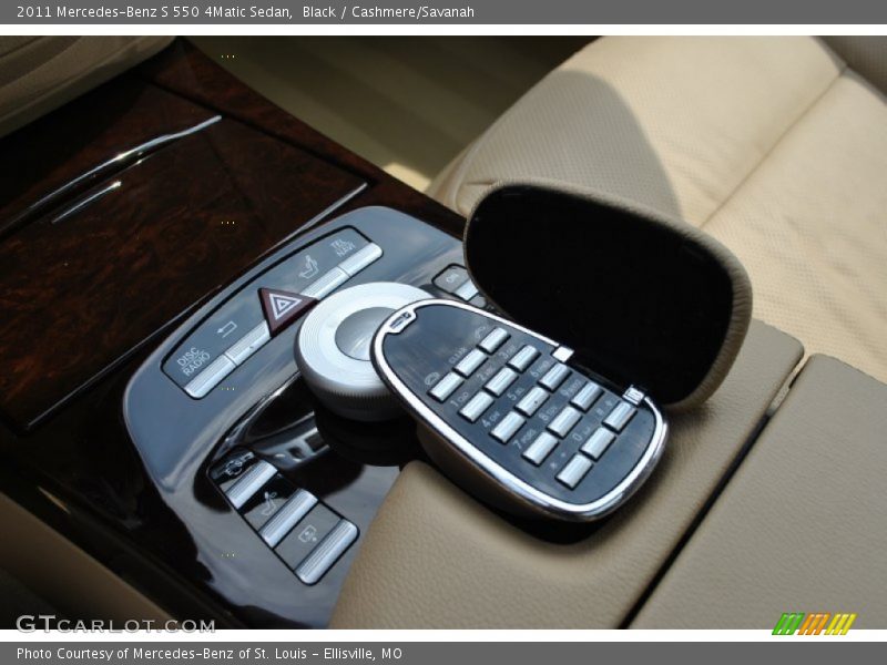 Black / Cashmere/Savanah 2011 Mercedes-Benz S 550 4Matic Sedan